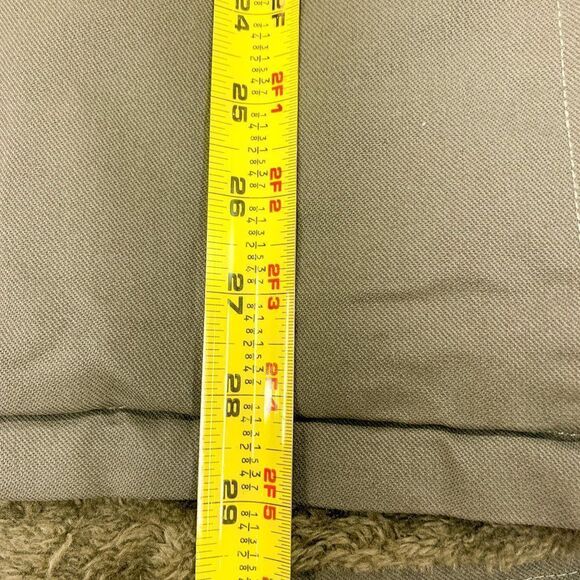 Cool Choice Cargo Vest Mens Large Green Faux Fur Lined Outdoor Leisure Casual - Picture 14 of 15